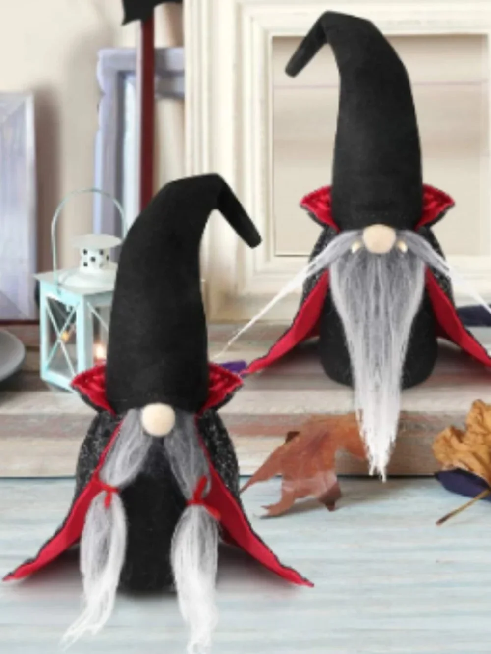 2 Pack Halloween Vampire Gnomes
